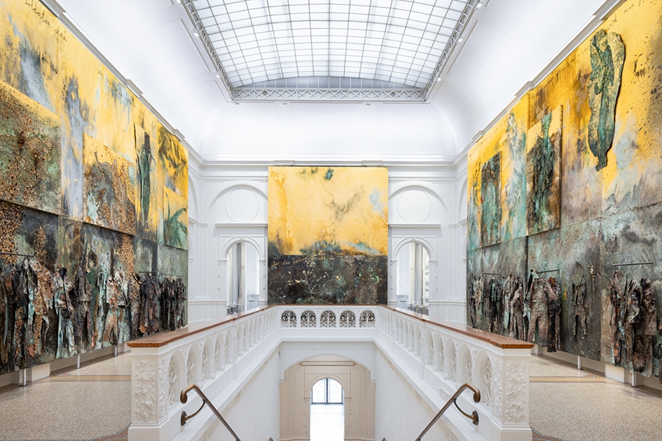 Kiefer, Sag mir wo die Blumen sind, zaalfoto Peter Tijhuis