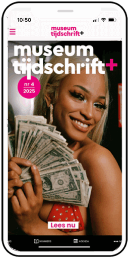 Telefoon met cover Museumtijdschrift+