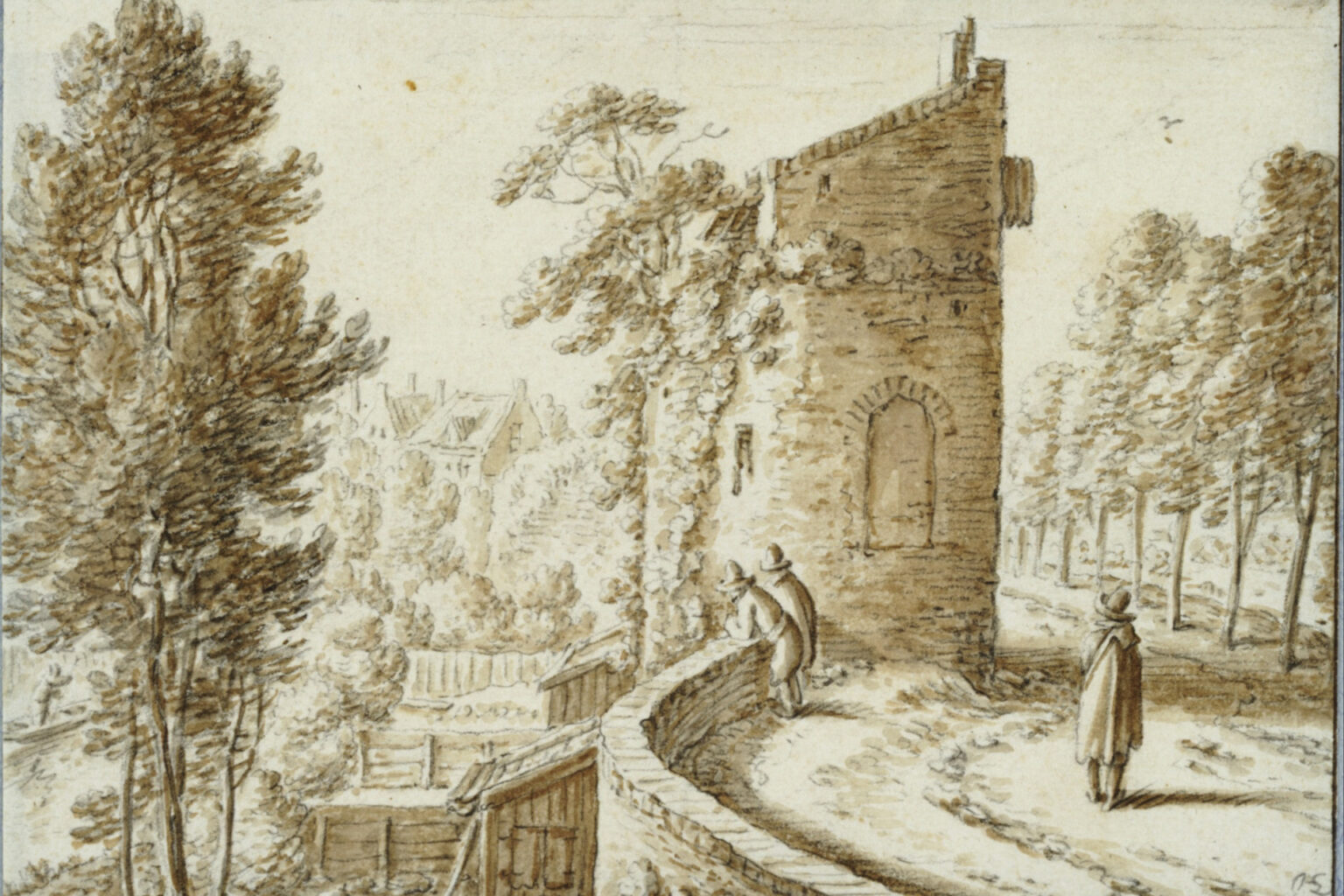 Ruinen Eines Gebaudes In Utrecht Herman Saftleven main image 1