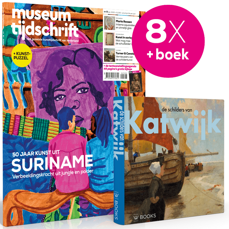 Eenjarig abonnement + boek ‘De schilders van Katwijk’ voor € 93,50