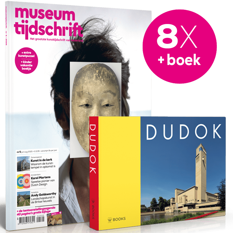 Eenjarig abonnement + boek 'Dudok' voor € 93,50