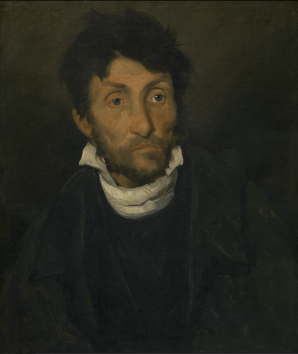 Théodore Géricault, ‘Portret van een kleptomaan’, ca. 1820-24