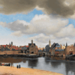 Johannes Vermeer, ‘Gezicht op Delft’, ca. 1660-1661