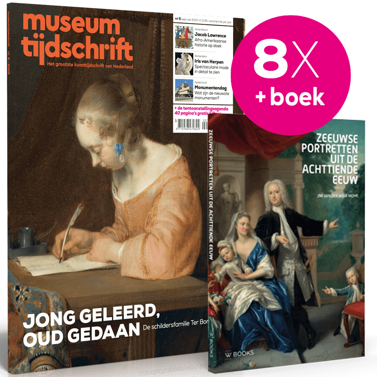 Eenjarig abonnement + boek 'Zeeuwse portretten uit de achttiende eeuw' voor € 93,50