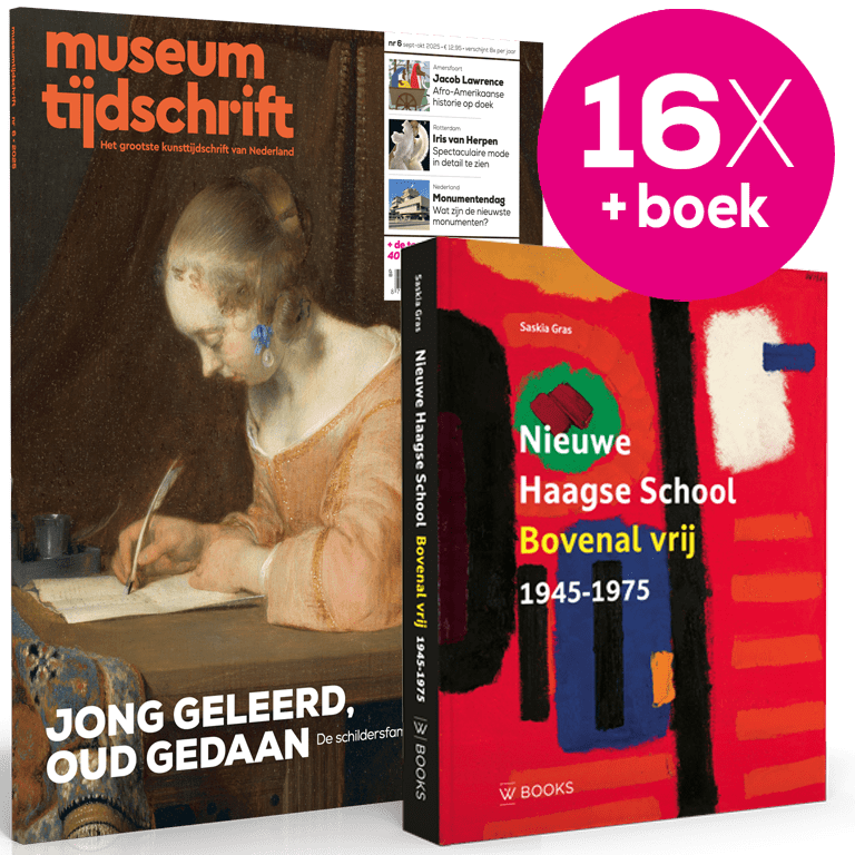 Tweejarig abonnement + boek 'Nieuwe Haagse School 1945-1975 | Bovenal vrij' voor € 187,00
