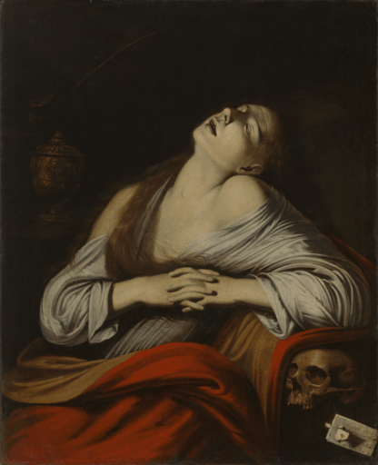 Wybrand de Geest, ‘Maria Magdalena in extase, naar Caravaggio’, 1620