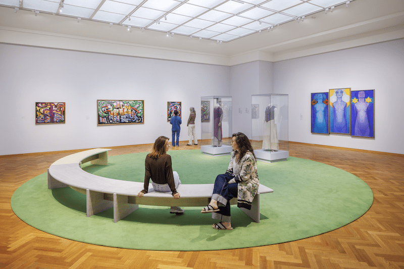 Zaalbeeld ‘Alles gegeven – Jacoba van Heemskerck en Marie Tak van Poortvliet’, foto: Bram Vreugdenhil, Studio Roodenburch