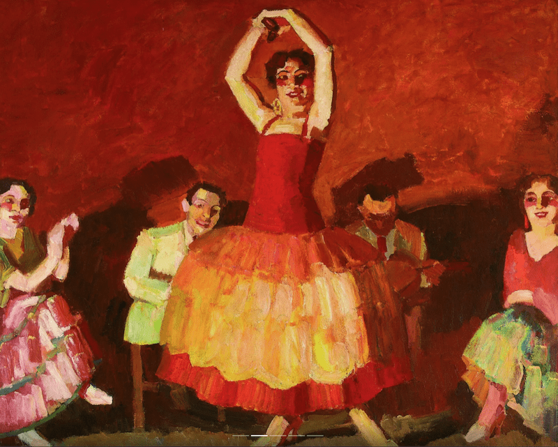 Kees Maks, ‘Sotomayor, Spaanse danseres’, 1924.