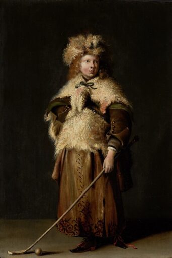 gesina-ter-borch-jongeman-met-schotse-klik Gesina ter Borch en Gerard ter Borch de Jonge, ‘Moses ter Borch met een kolf slaghout, ca. 1655