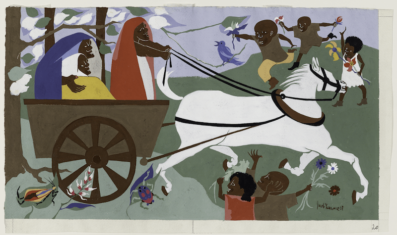Jacob Lawrence, ‘The last journey (Harriet and the promised land)’, 1967