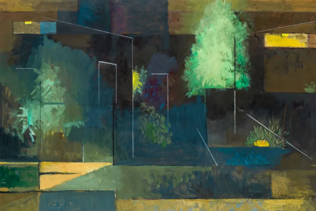 Zonder titel, 1987. Olieverf op doek. - Joods Museum, schenking van Kees Kolthoff, gerestaureerd met steun van de VriendenLoterij