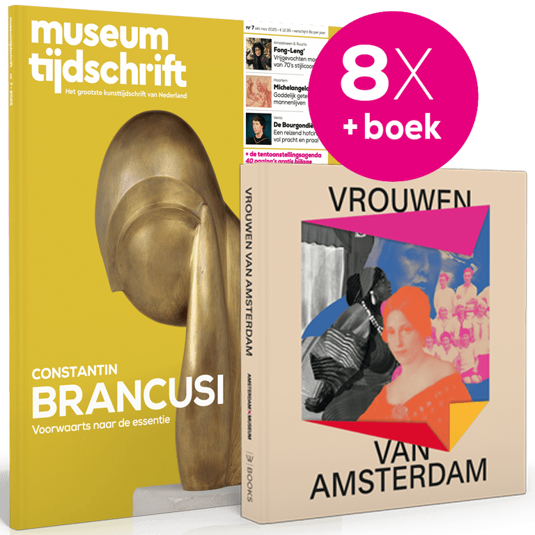 Eenjarig abonnement + boek 'Vrouwen van Amsterdam' voor € 93,50