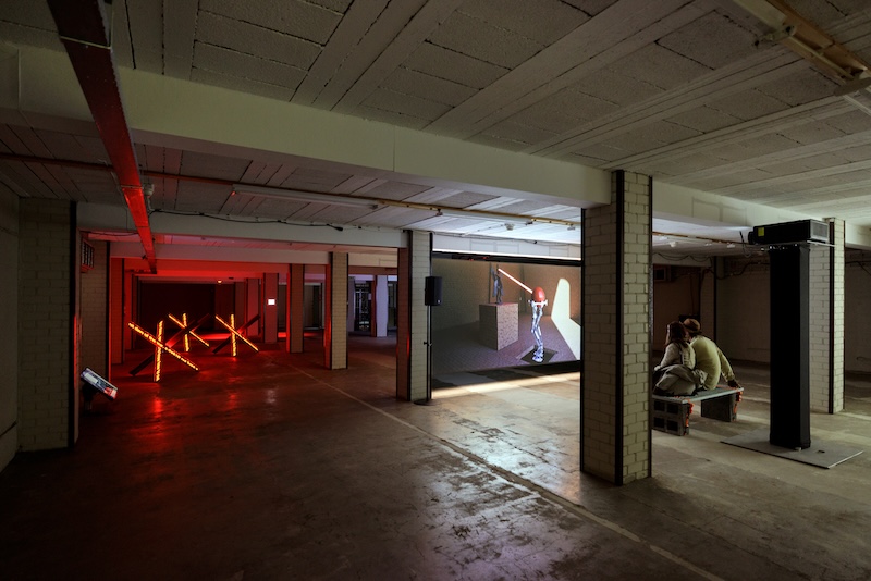 Zaaloverzicht ‘Emerging exits’, foto: Aad Hoogendoorn