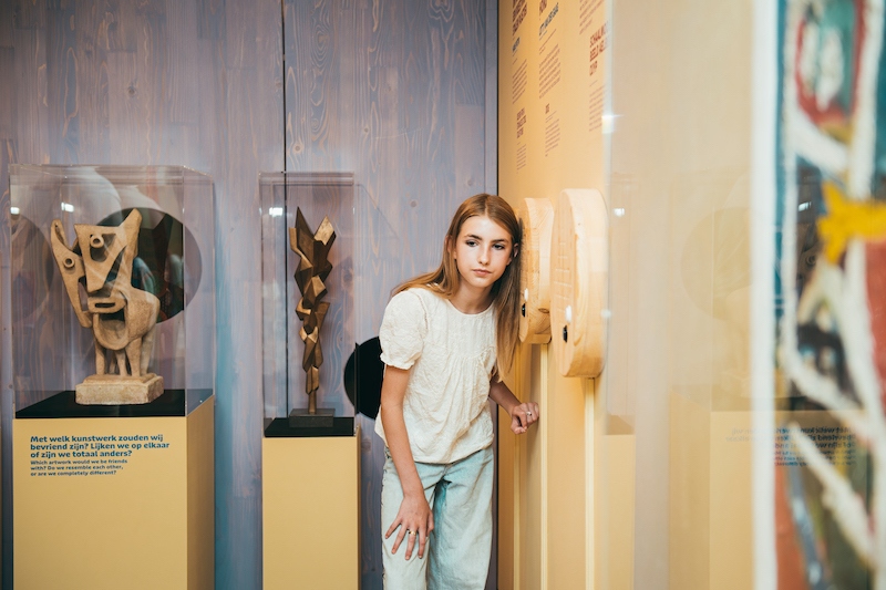 Zaaloverzicht ‘Ik zie, Ik zie – Een wereld vol kunst’ in Dordrechts Museum, foto: Lizzy van Leeuwen