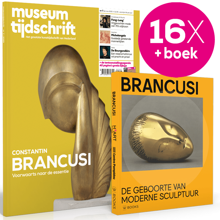 Tweejarig abonnement + boek 'Brancusi | De geboorte van moderne sculptuur' voor € 187,00