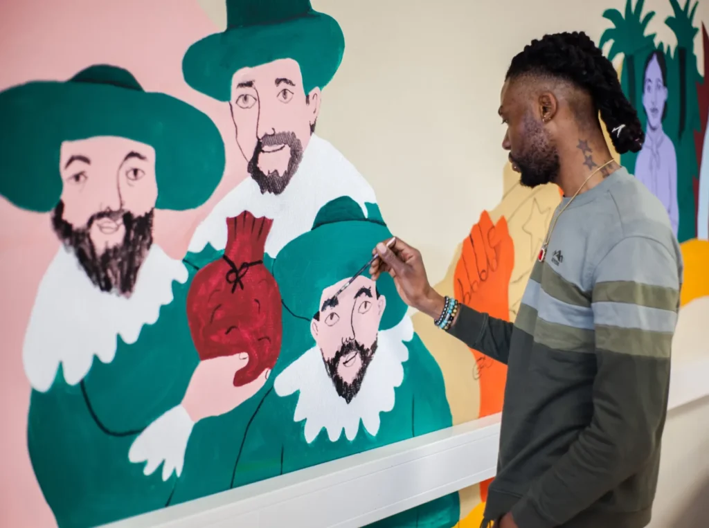 Verhalen van Aankomst - Foto Francoise Bolechowski.