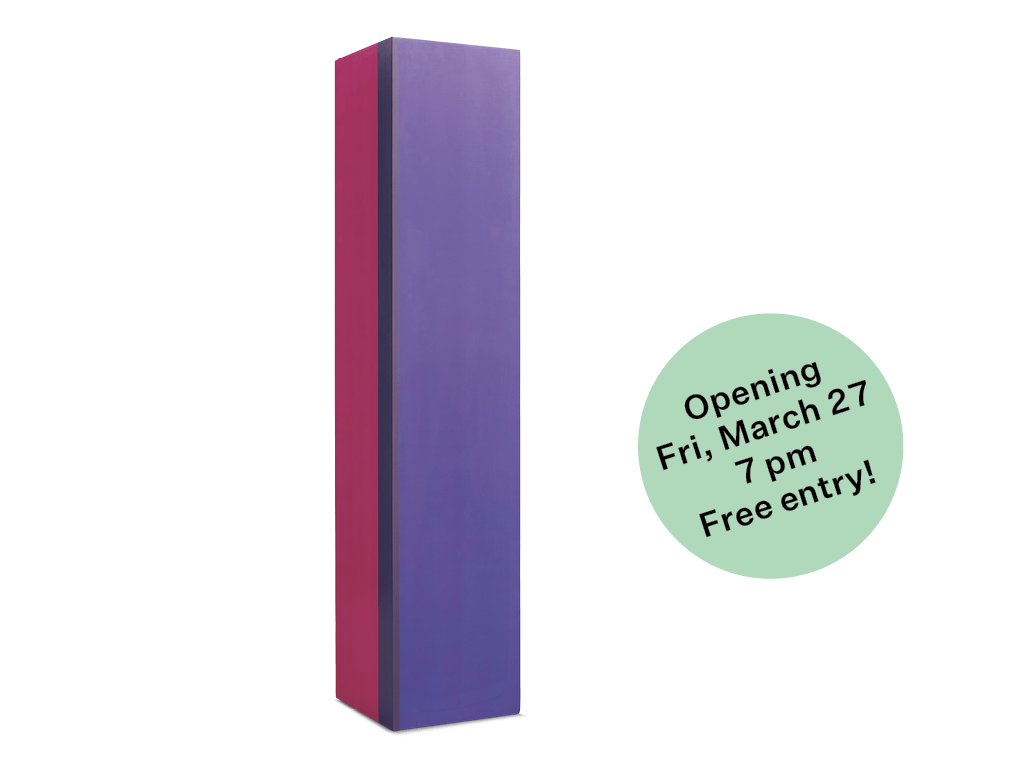 Anne Truitt, Quipe, 1984, Acrylic on wood, 213,4 x 45,7 x 45,7 cm © annetruitt.org / Bridgeman Bridgeman Images / Courtesy Matthew Marks Gallery