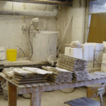 Het atelier van Jan van der Vaart, foto: Karin Gaillard