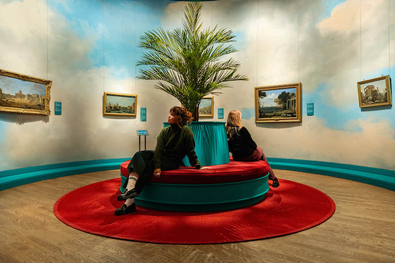 Zaaloverzicht ‘Grand Tour – Bestemming Italië’