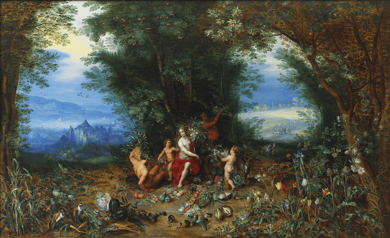 Jan Brueghel (I), ‘Allegorie op de aarde’, 1610-1620, foto: Peter Cox