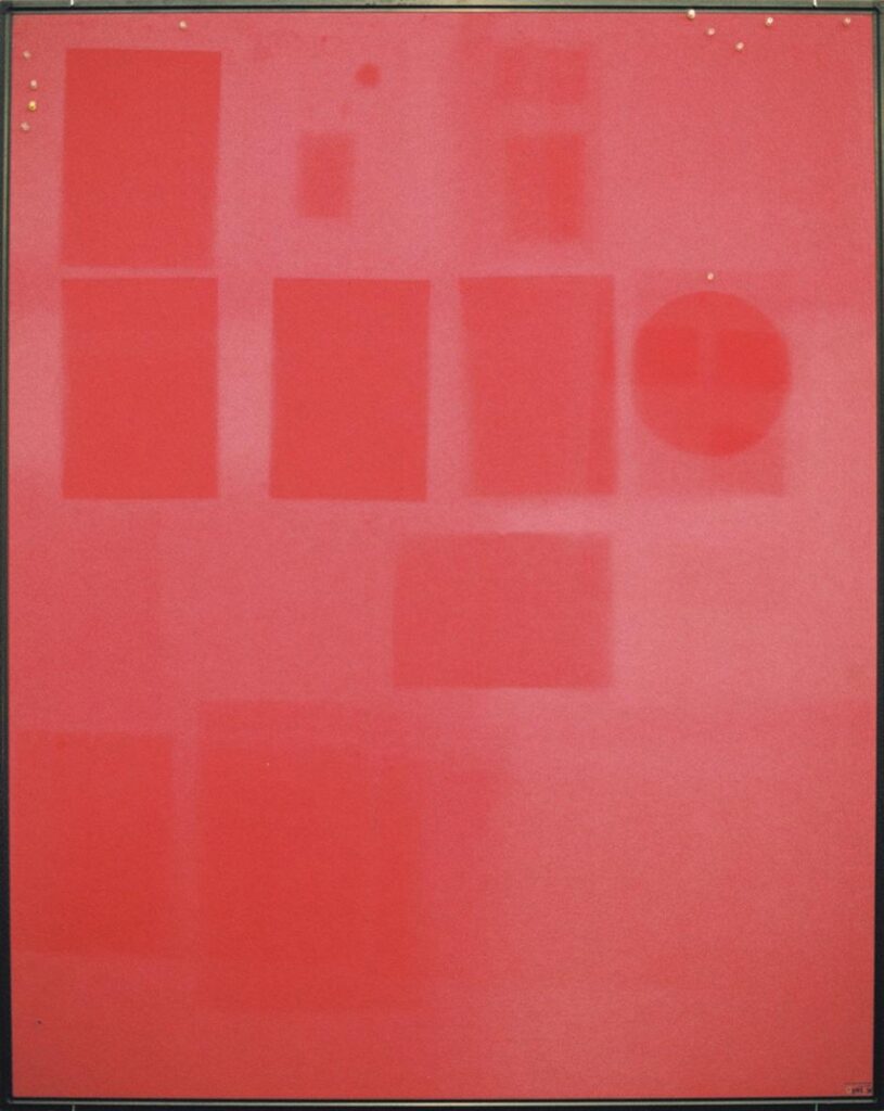 2024, Pinboard [Agatha Gothe Snape, Crisis Meeting, 2023] 2024, Pinboard [Agatha Gothe Snape, Crisis Meeting, 2023] Hayden's gallery, Brunswick, Victoria, Australia © Rudi Williams, 2025