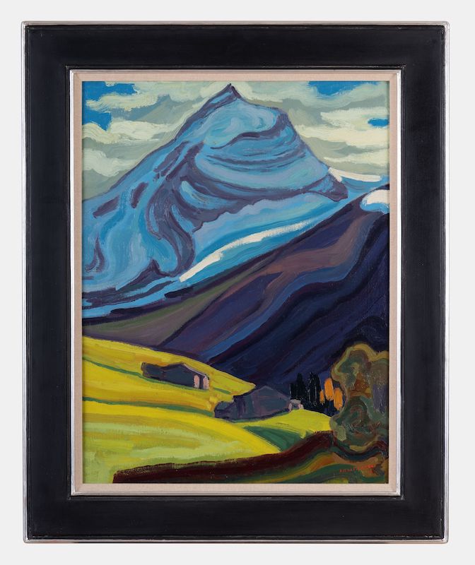 Dirk Filarski, 'De Oldenhorn bij Gsteig', 1916