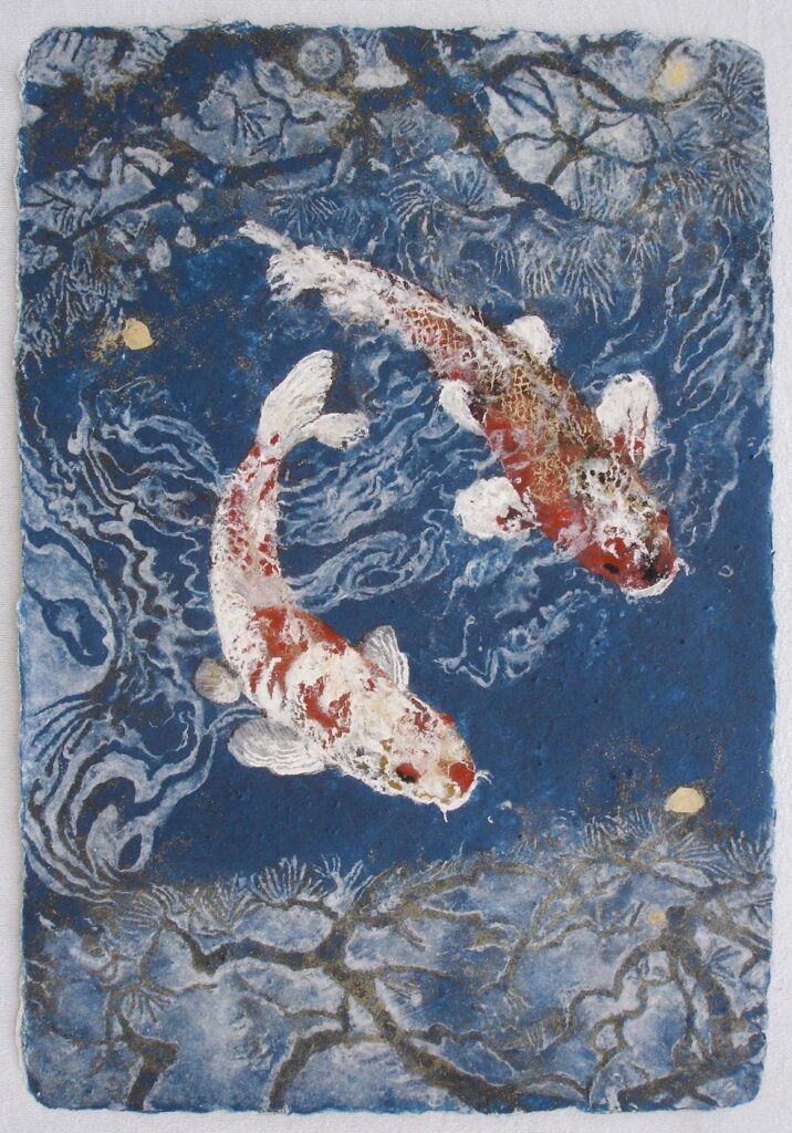 Pat Gentenaar-Torley, Golden Calm, 65x45 cm