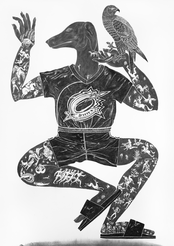 Nina van de Ven, ‘Diana landing on the peeper’, 2025