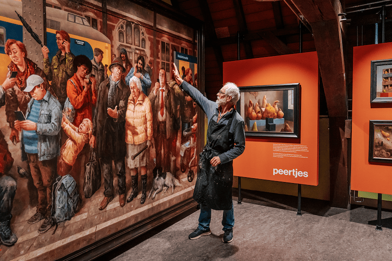 Marius van Dokkum, 'Dames en heren/Beste reizigers', foto: Kim Kok