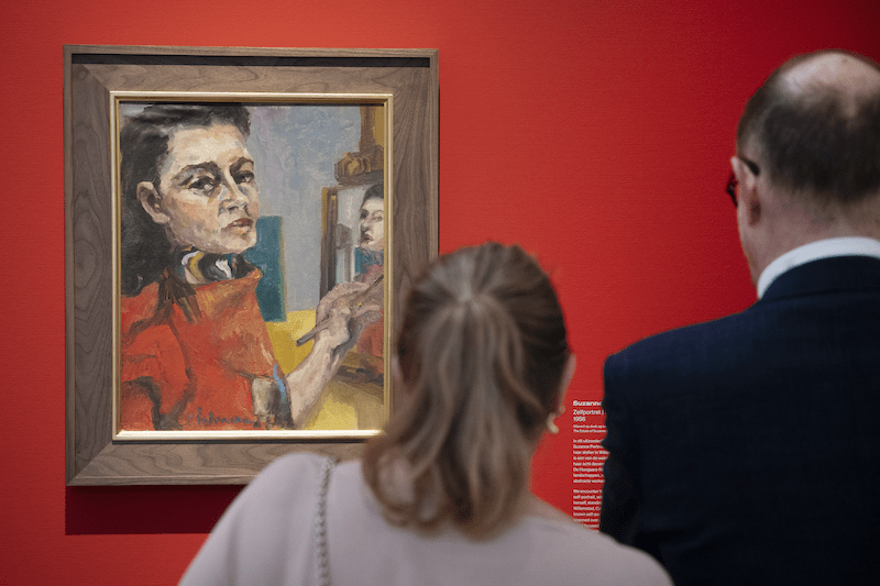 Suzanne Perlman, 'Zelfportret', 1956, foto: Margot Brakel