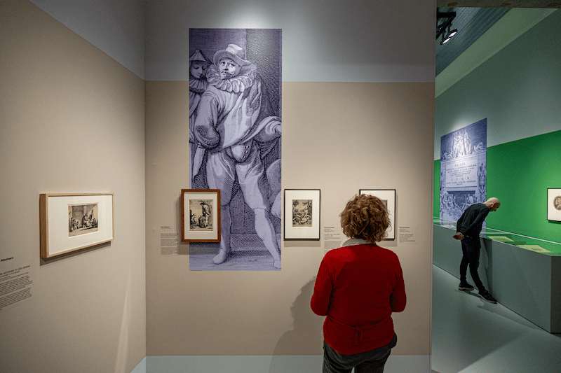 Zaalbeeld ‘Familie Goltzius’, foto: Limburgs Museum