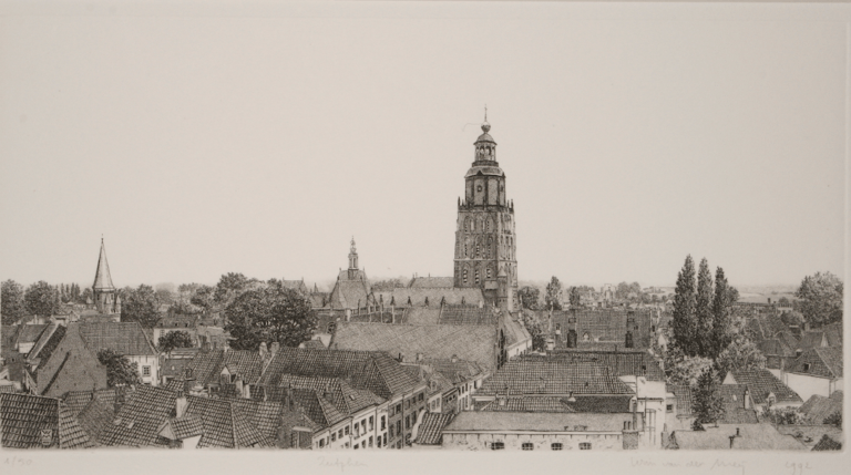 3. Wim van der Meij, Zutphen, 1911, Collectie Stedelijk Museum Zutphen Wim van der Meij, ‘Zutphen’, 1911