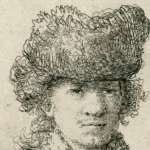 Rembrandt van Rijn, ‘Zelfportret met bonten muts’, 1630