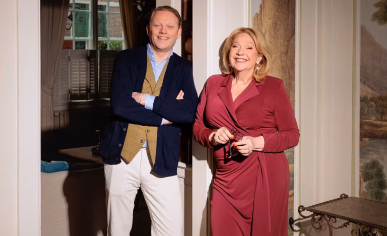 Janny van der Heijden en Roderick van der Lee, foto: Maarten de Lobel/Podimo