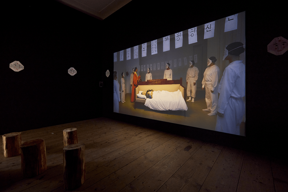 Zaaloverzicht ‘Sara Sejin Chang – Transmutation’, foto: Johannes Schwartz