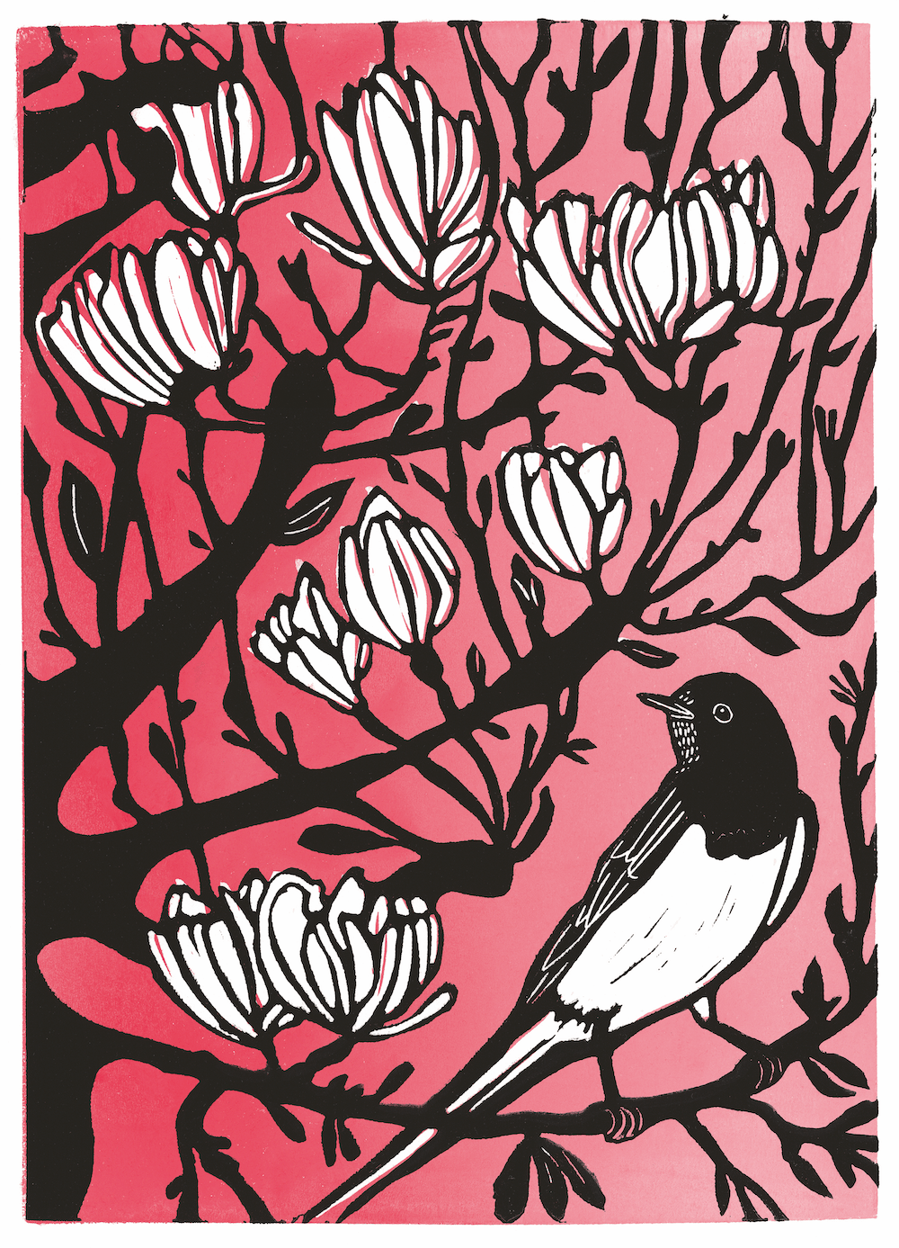 Octavie Wolters, ‘De zwaluw in de magnolia’, 2024.