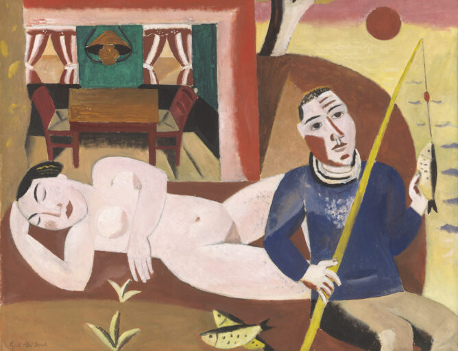 114-Brussel-KMSKB-GdS_Zomer Gustave De Smet, ‘De zomer’, ca. 1925