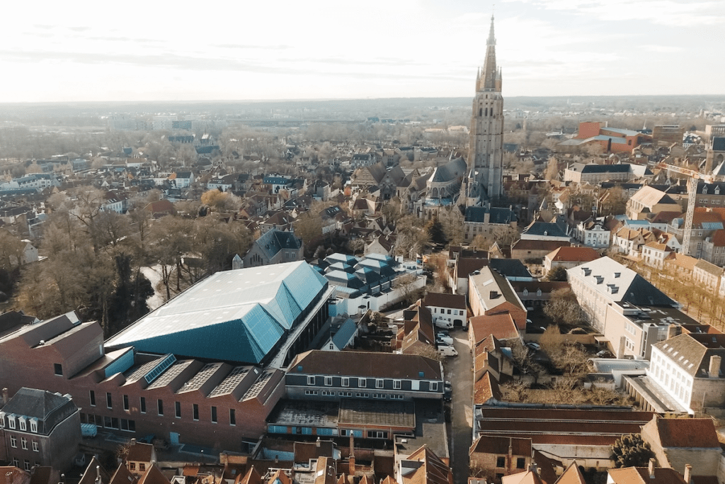 Brusk, de nieuwe kunsthal in Brugge, foto: Studio Woester