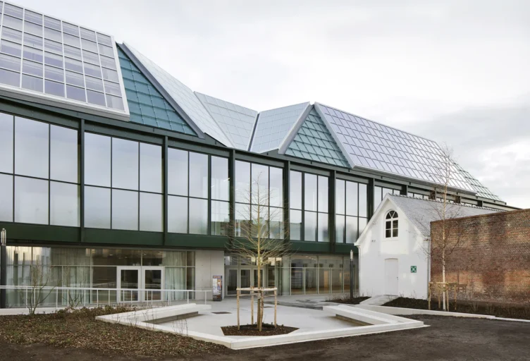 Brusk, de nieuwe kunsthal in Brugge, foto: Studio Woester
