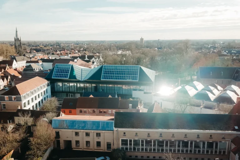 Brusk, de nieuwe kunsthal in Brugge, foto: Studio Woester