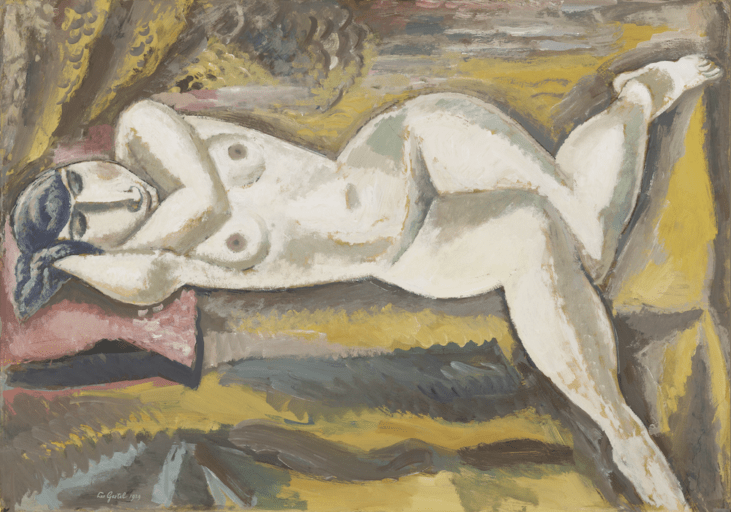 liggend naakt Leo Gestel, ‘Liggend naakt’, 1929