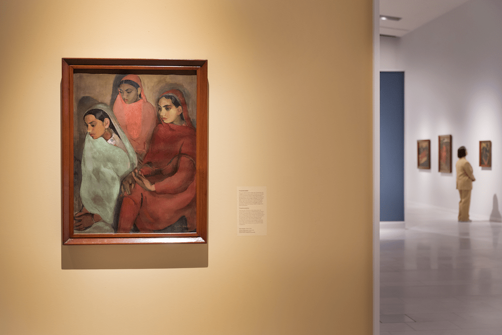 Zaaloverzicht ‘Amrita Sher-Gil – Europa is van Picasso, India is van mij’, foto: Sake Elzinga