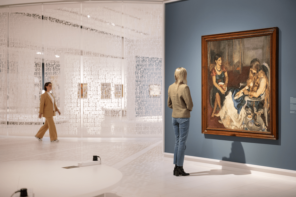 Zaaloverzicht ‘Amrita Sher-Gil – Europa is van Picasso, India is van mij’, foto: Sake Elzinga