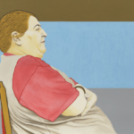 Sidi El Karchi, ‘Blue Widow, portret van Azza El Karchi’, 2002