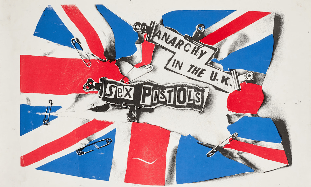 Jamie Reid, ‘Anarchy in the UK - Sex Pistols’, 1976