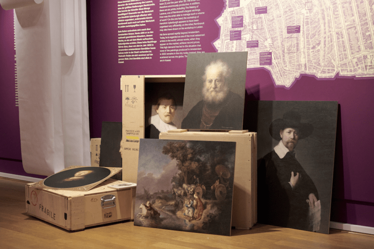 rembrandt 2 Zaaloverzicht ‘Rembrandt 1632 – Entstehung einer Marke’, foto: Nicolas Wefers