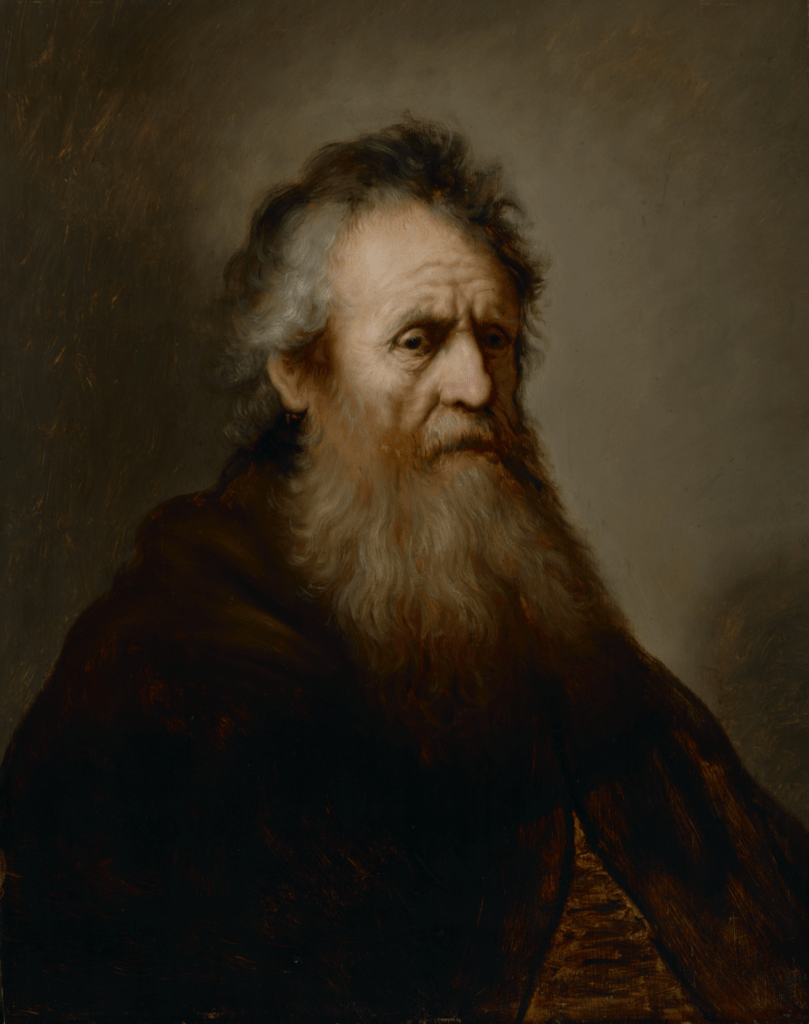 werkstatt Rembrandt, ‘Portret van een oude man’ (atelierkopie), na 1632
