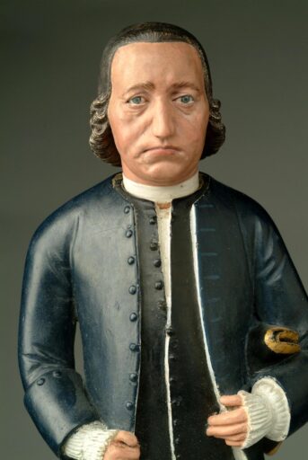 2a Onbekende maker, Beeldje van Jacob Ariesz Arkenbout, ca. 1792, foto: Het Scheepvaartmuseum Amsterdam