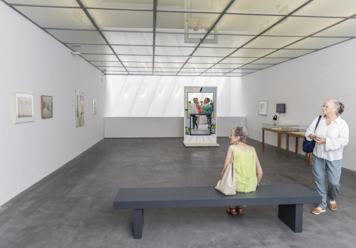 Collectiepresentatie ‘Koren nog altijd / koren’ in het Roger Raveel Museum, foto: Hanne Van Assche