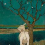 Jan Mankes, ‘Geitje bij bloeiende boom’, 1914, © Kunstgalerij Albricht
